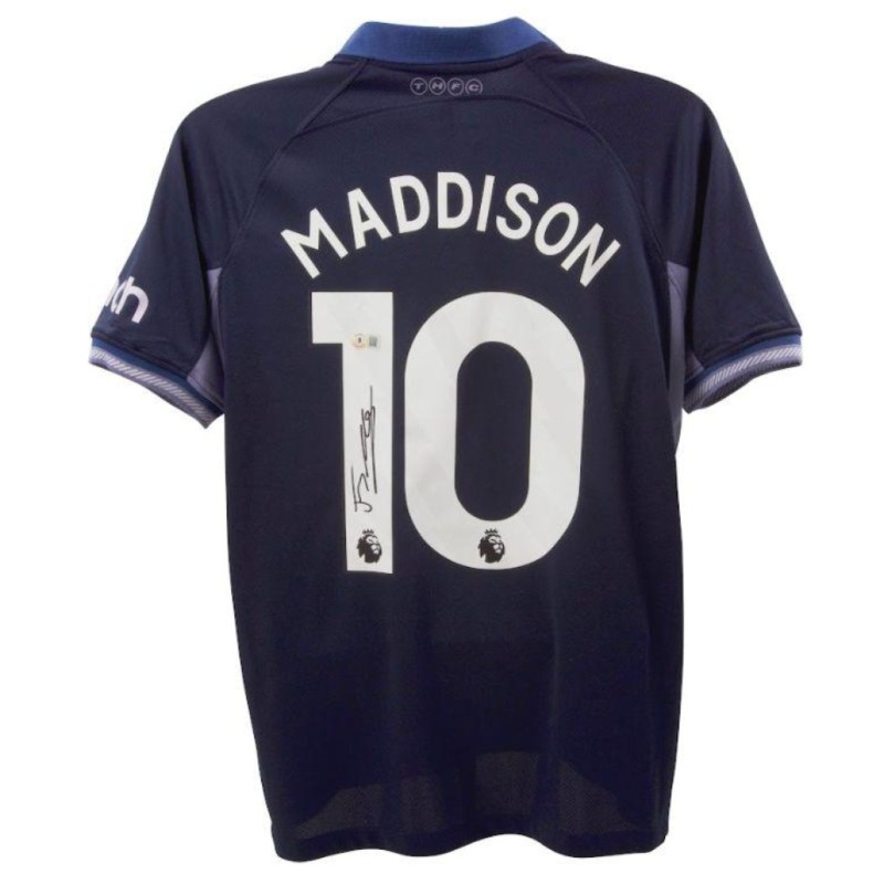 La maglia da trasferta firmata da James Maddison per il Tottenham Hotspur 2023/24