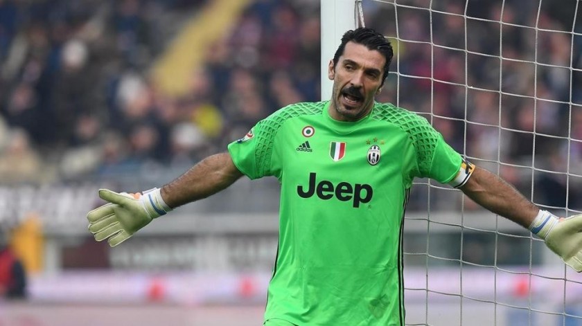 Gigi Buffon Match Worn Juventus Shirt 