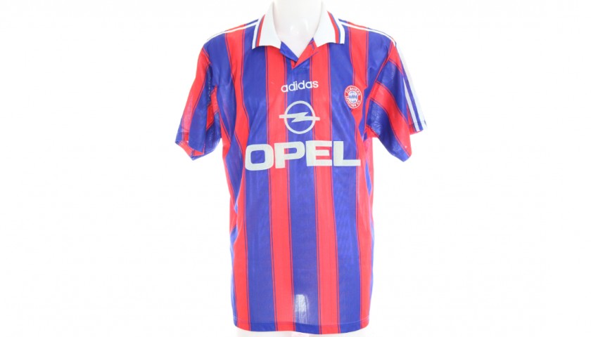 Klinsmann's Bayern Munich Match Shirt, 1995/96 - CharityStars