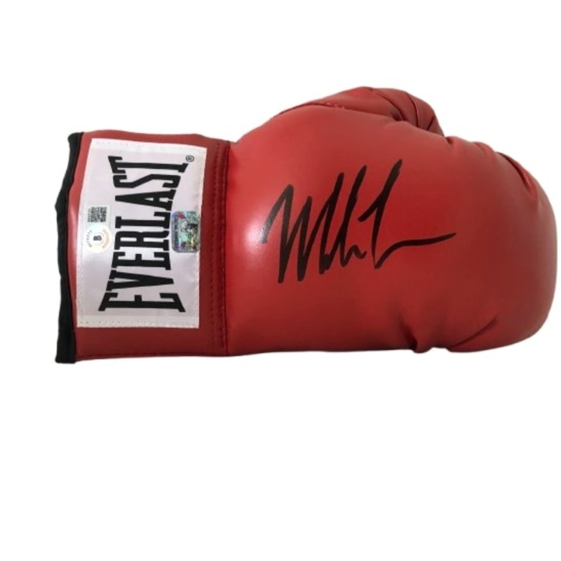 Mike Tyson's Signed Everlast Red Boxing Glove