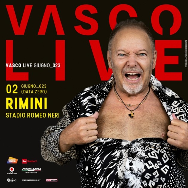 Two Grandstands First Ring Tickets for Vasco Rossi Live in Rimini - 2nd June 2023