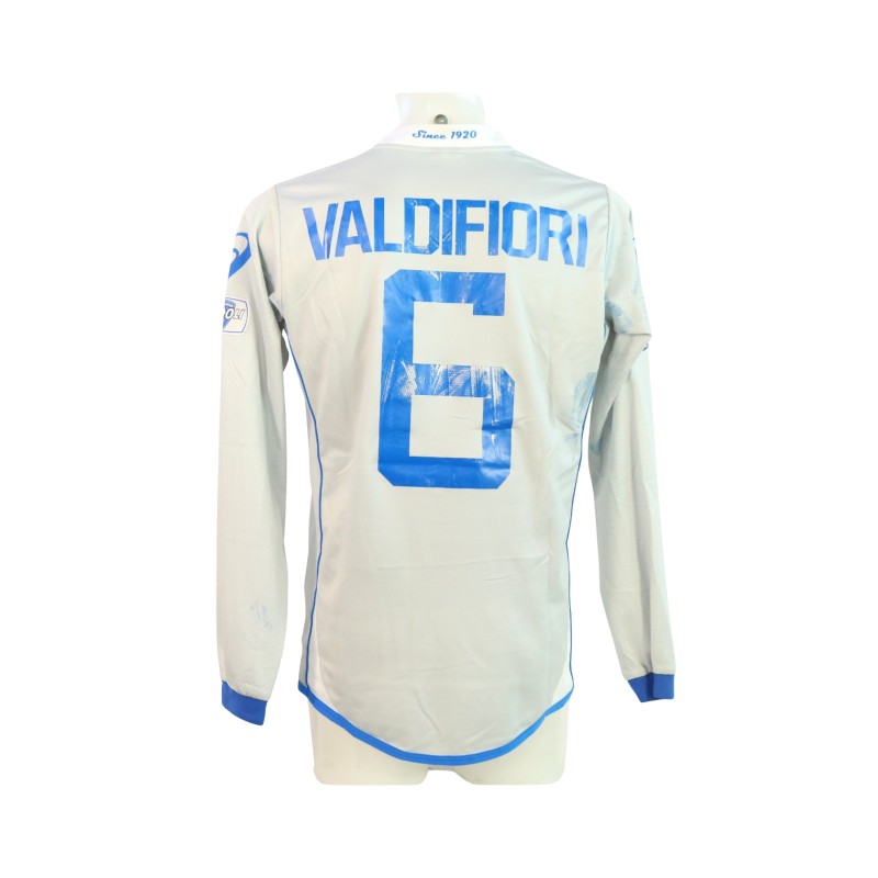 Maglia gara Valdifiori Fiorentina vs Empoli Coppa Italia 2011, speciale anniversario "90 Anni"