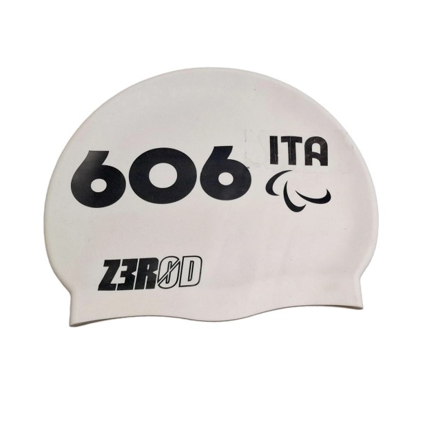 Paris 2024 - Swimming Cap Worn by Silvia Visaggi