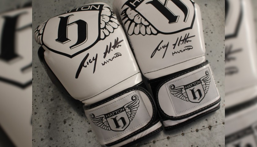 Ricky Hatton Signed Boxing Gloves