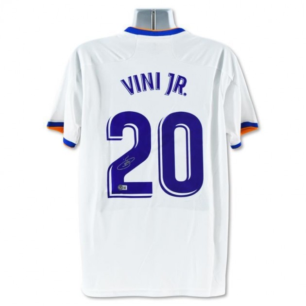 Vini Jr Signed Real Madrid Shirt