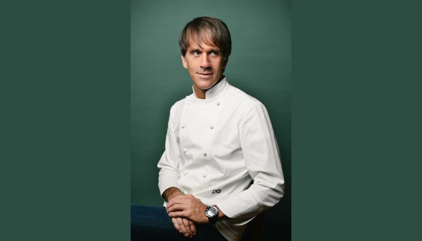 Chef's Jacket Signed by Davide Oldani
