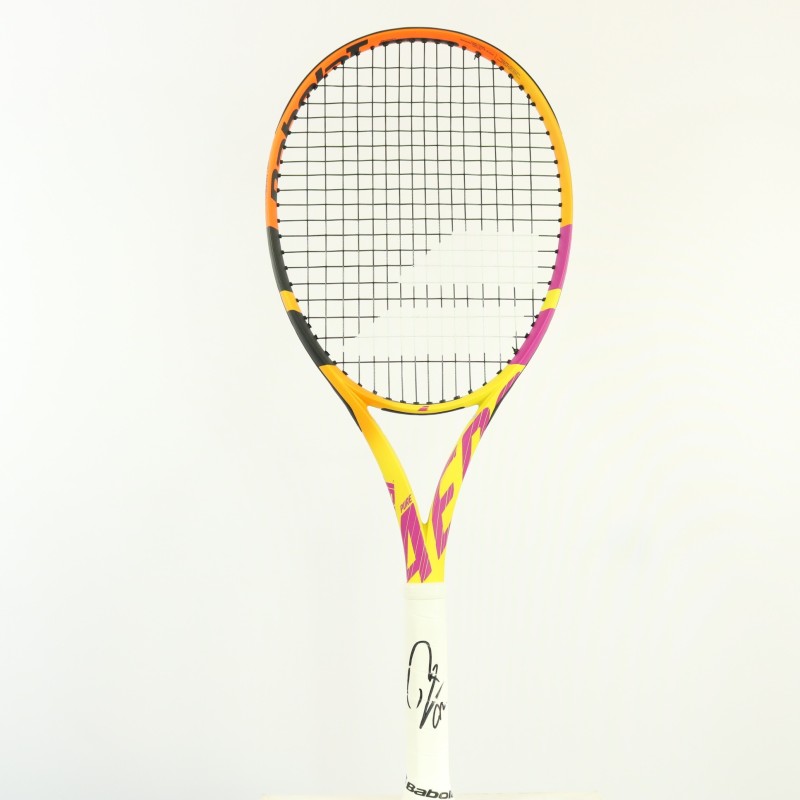 Racchetta Babolat autografata da Rafael Nadal