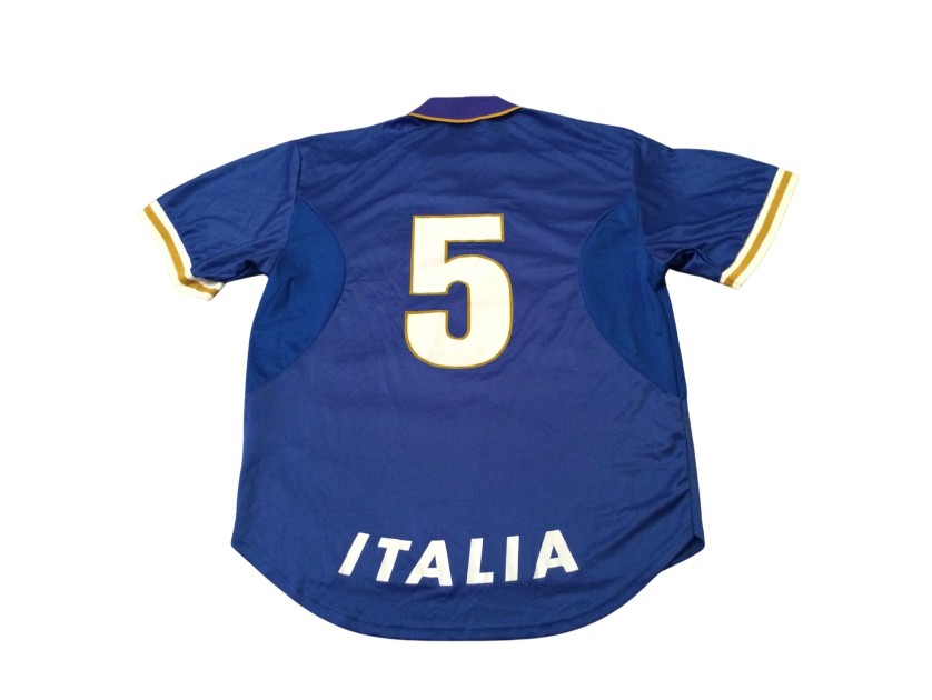 Maglia gara Cannavaro Italia, WC 1998