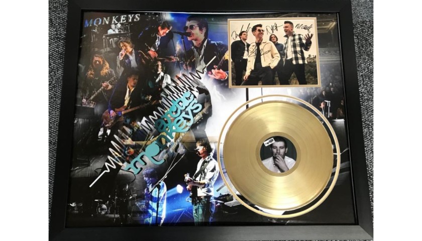 Arctic Monkeys Signed Vinyl Record Display