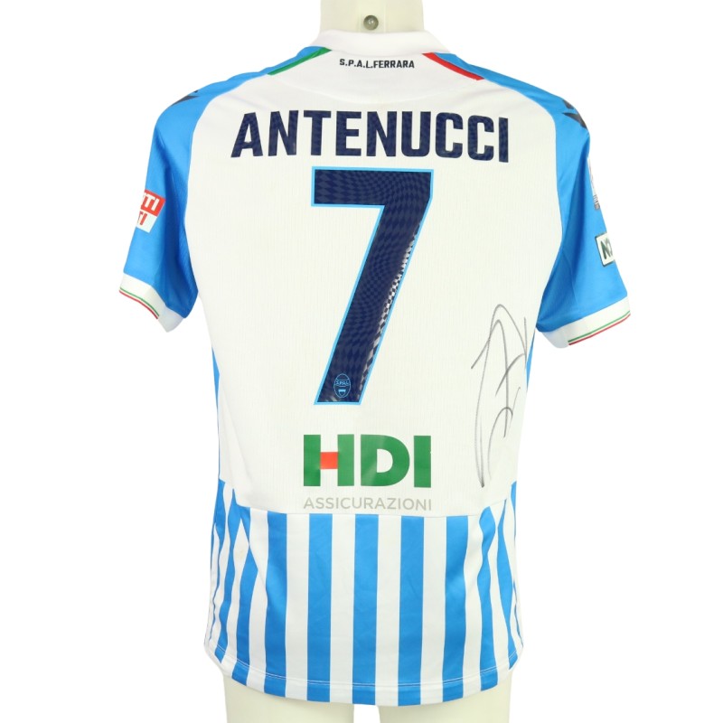 Antenucci's unwashed Signed Shirt, SPAL vs Juve NG 2024 