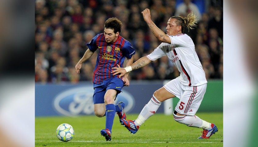 Messi's Match Shirt, Barcelona-Milan 2012