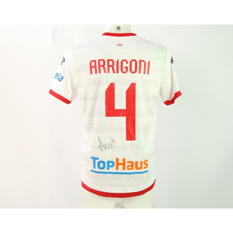 Arrigoni's Signed Unwashed Shirt, Sudtirol vs Cremonese 2024