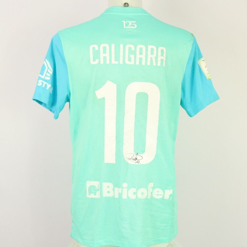 Caligara's Unwashed Signed Shirt, Cittadella vs Ascoli 2024