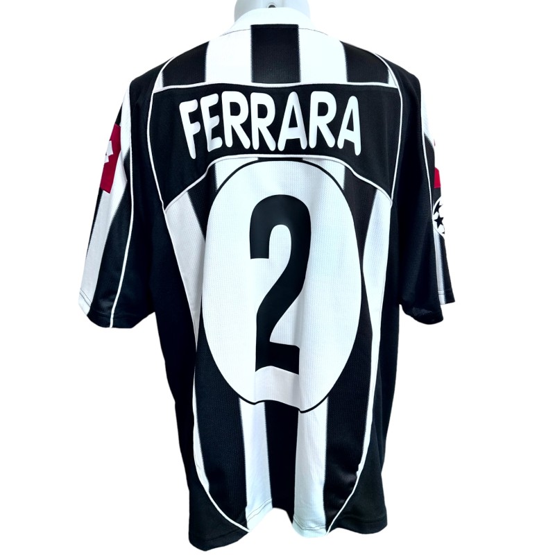 Ferrara's Match Shirt, Final CL Juventus vs AC Milan 2003