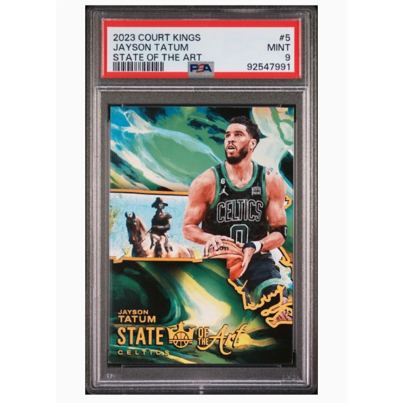 Jayson Tatum Boston Celtics Panini Card