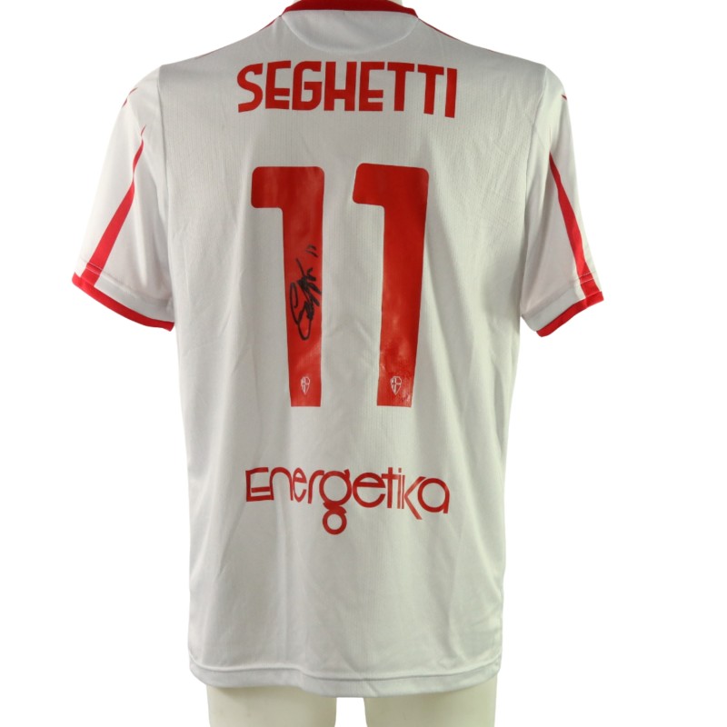 Seghetti's Signed Issued Shirt, Padova vs Monza 2026