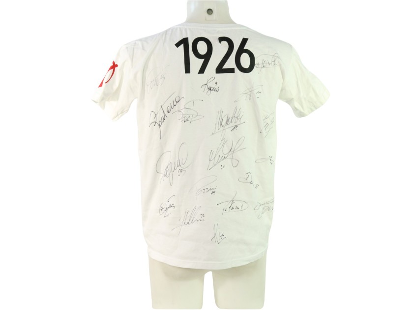 Fiorentina's Shirts Signed by Players