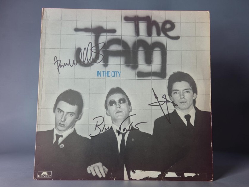 The Jam Signed In The City Vinyl LP