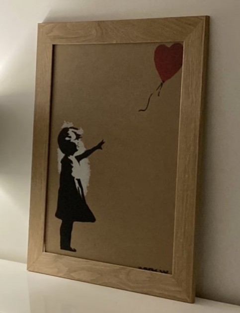Dismaland Banksy Girl with Balloon