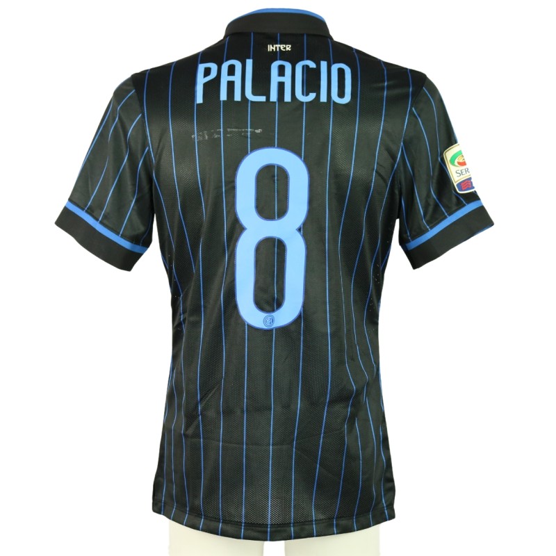 Palacio's Inter Milan Match Shirt, 2014/15