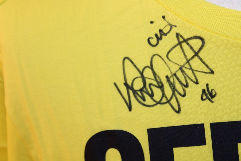 Official Fan Club Valentino Rossi Signed T-Shirt - CharityStars