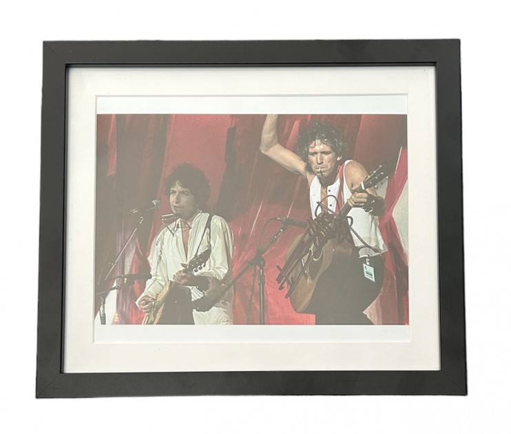 Keith Richards Signed Photograph