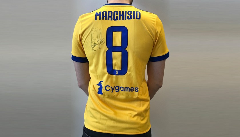 Official 2017/18 Juventus Shirt Signed by Marchisio