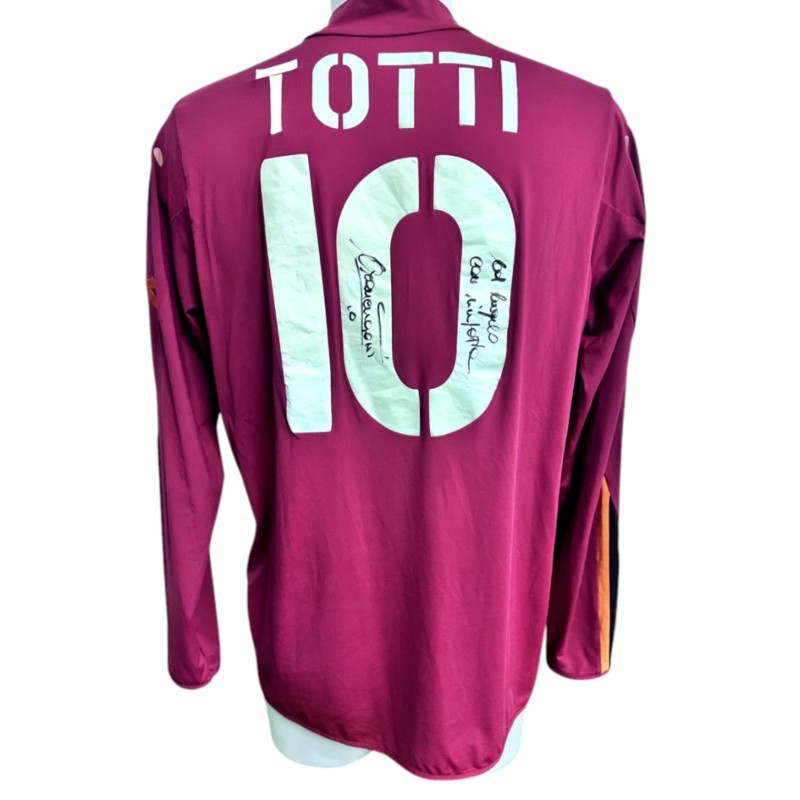 Totti's Match-Issued Shirt, Roma vs Sampdoria 2004 - Limited Edition
