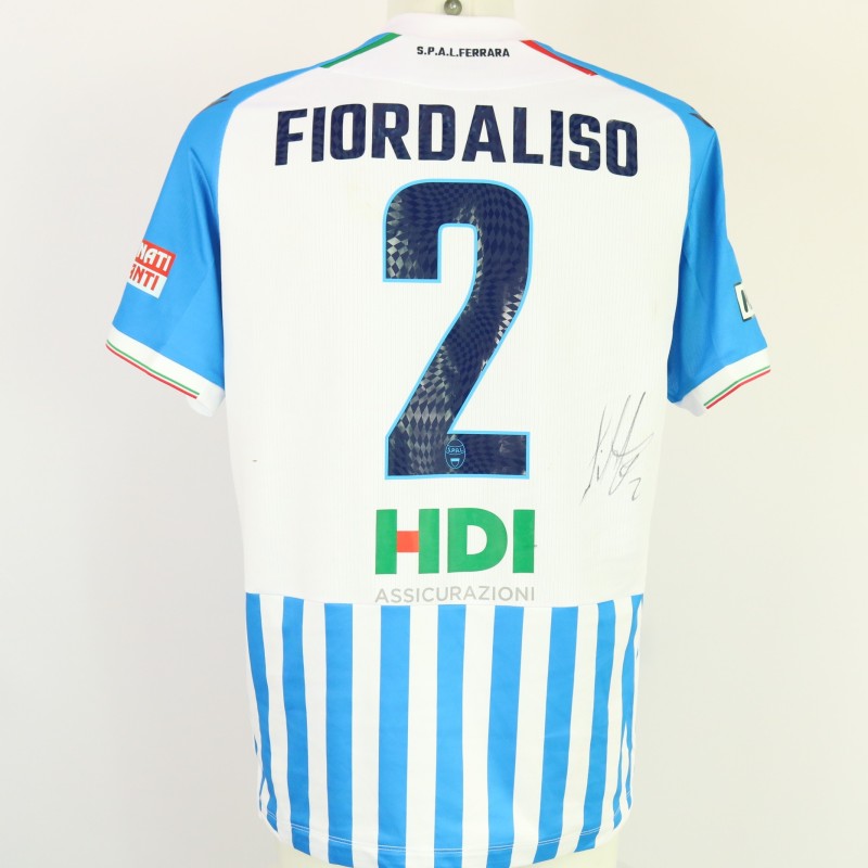 Fiordaliso's unwashed Signed Shirt, Ancona vs SPAL 2024 