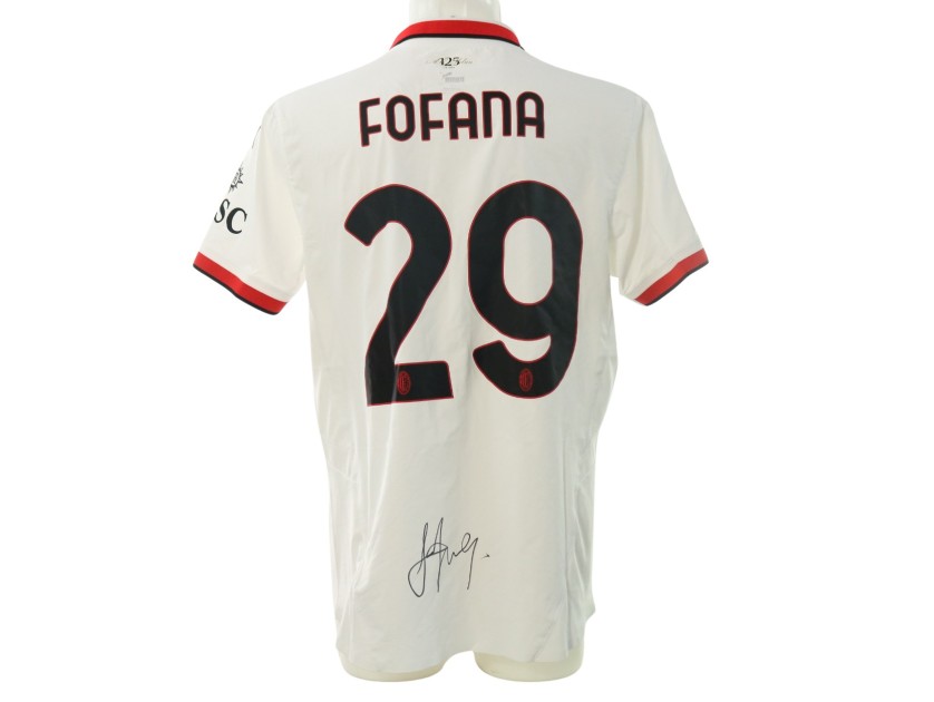 Maglia Ufficiale Fofana Milan, 2024/25 - Autografata