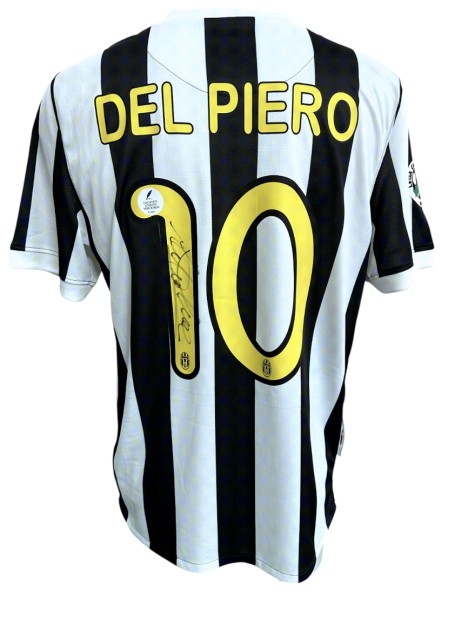 Del Piero's Juventus Signed Official Shirt, 2009/10