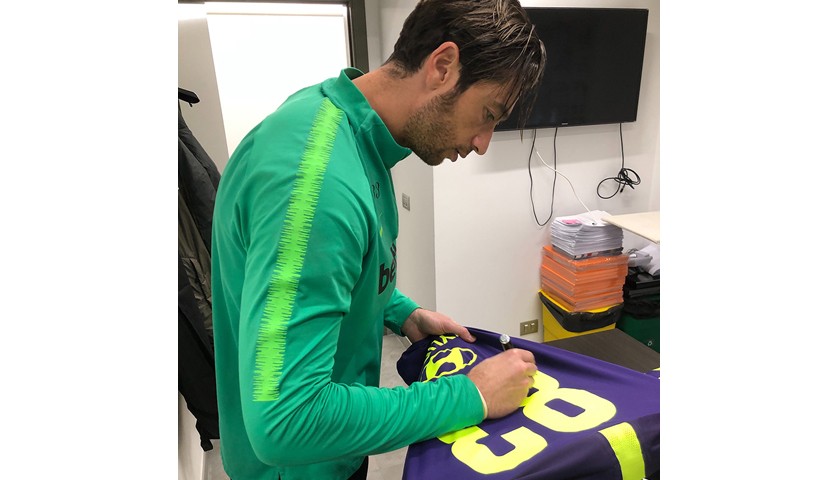 Mirante's Match-Issue Shirt, Spal-Roma, Special Giuliano Taccola