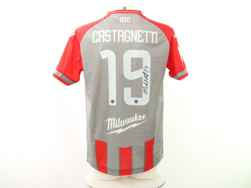 Castagnetti's Cremonese vs Brescia Signed Unwashed Shirt, 2024