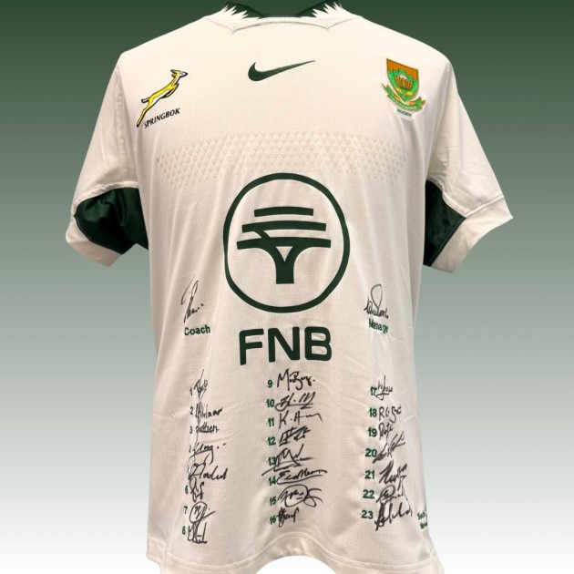 Shirt - Signed by All the South African National Rugby Team Players