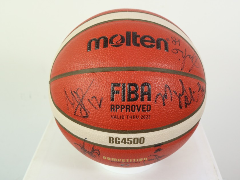 PallacanestroTrieste LBA Basketball Signed by the Players