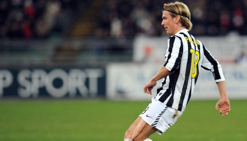 Poulsen's Juventus Match Shirt, TIM Cup 2009/10