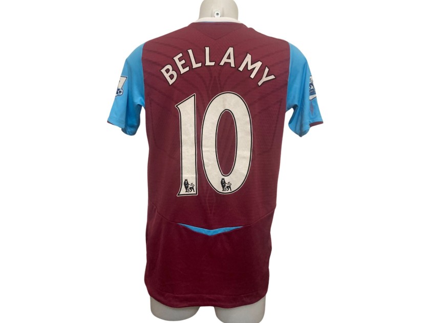R - Bellamy's West Ham Match-Worn Shirt, 2008/09