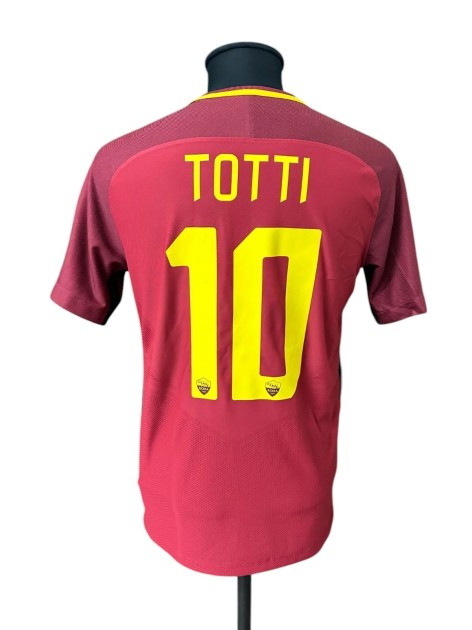 Totti's Roma "Last Match" Official Shirt, 2016/17