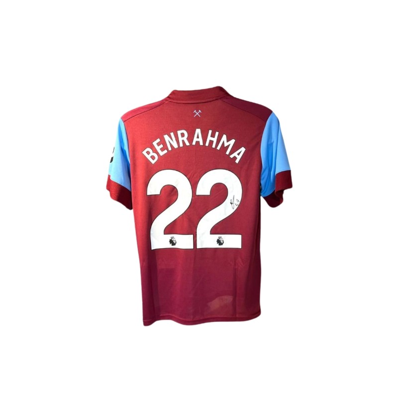 Said Benrahma's West Ham 2023/24 Signed Replica Shirt