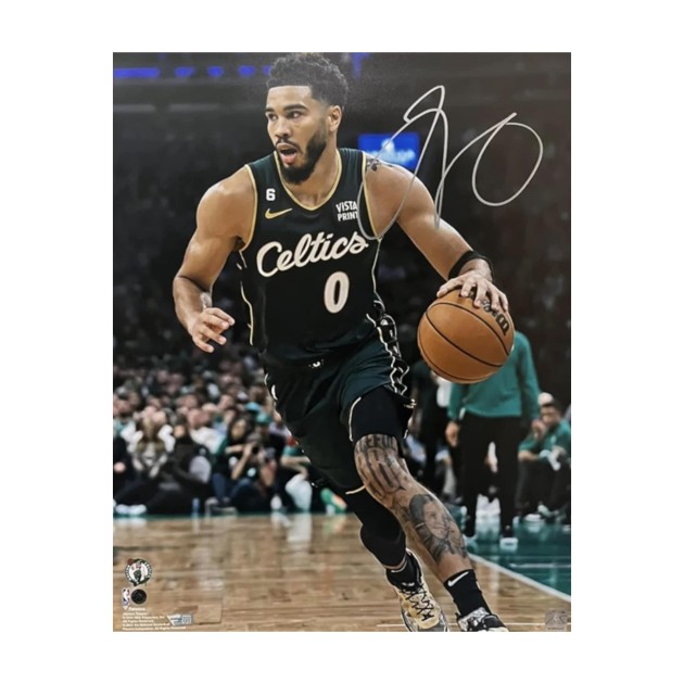 Jayson Tatum Signed Photo