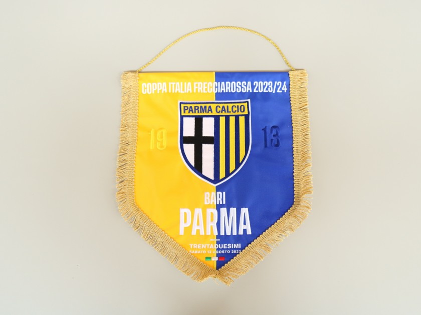 Gagliardetto gara Bari vs Parma, Coppa Italia 2023