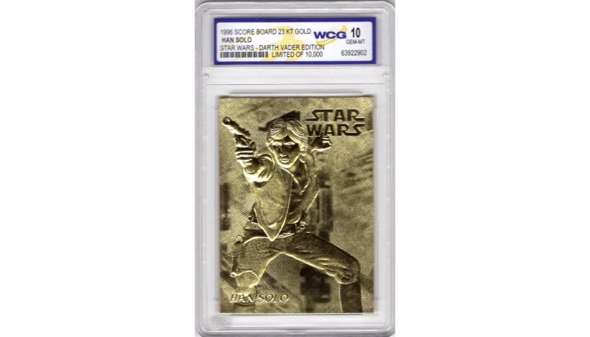 Star Wars: Han Solo Limited Edition Gold Card