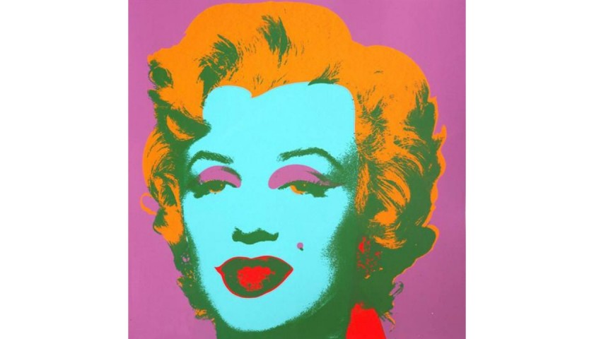 'Marilyn Monroe' Unsigned Screenprint by Andy Warhol - CharityStars