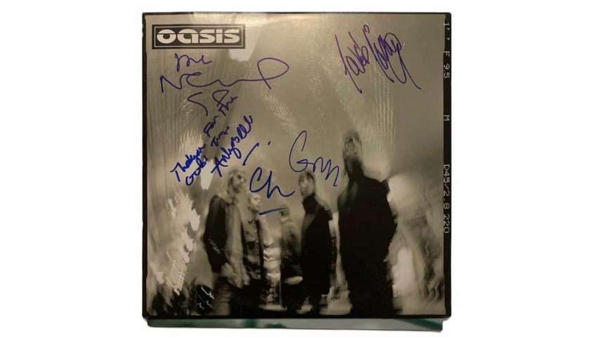 Oasis Fully Signed Heathen Chemistry Vinyl LP