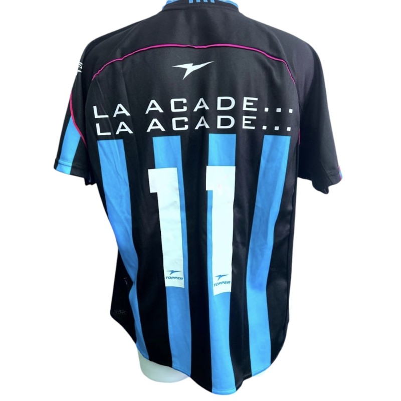 Milito's Racing Avellaneda Match-Worn Shirt, 2001/02