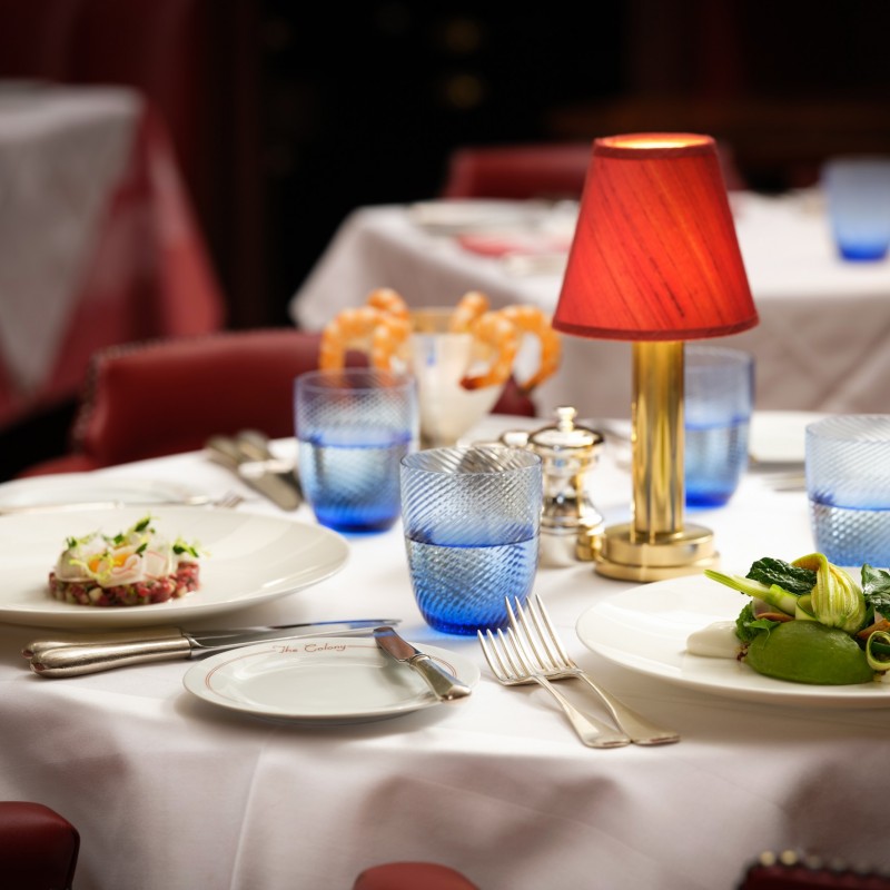 Dinner for Two at The Colony Grill Room at The Beaumont Hotel in Mayfair