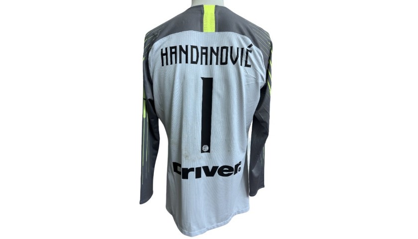 Handanovic's Inter Unwashed Shirt, 2018/19