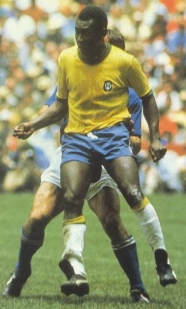 Pele Official Brazil Signed Shirt