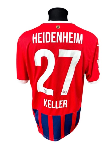 Keller's Heidenheim Issued Shirt, 2024/25