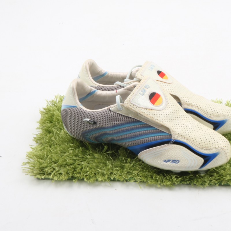 Podolski F50 Adidas Match Issued/Worn Boots 